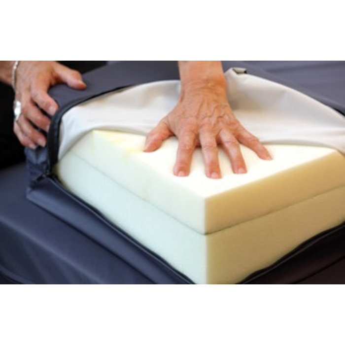 Mattress memory foam visco with inco cover - 200 x 90 x15 cm