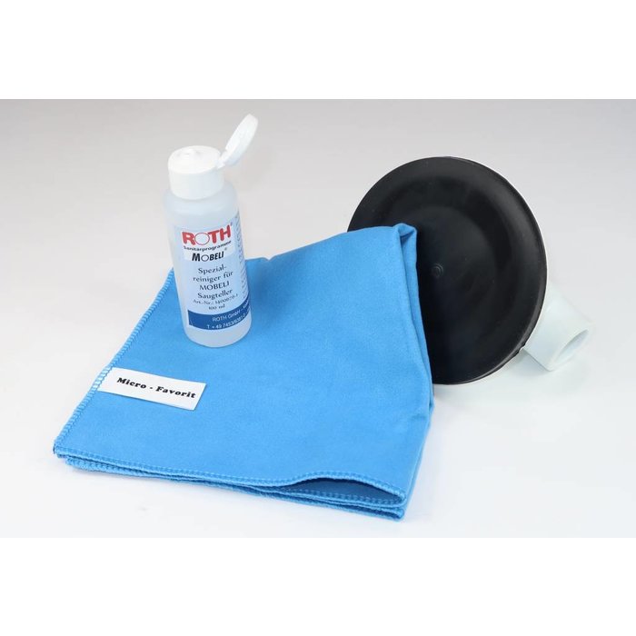 Cleaning set for suction cups from Mobeli® Homecare Belgium