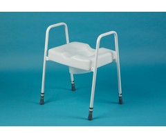Toiletkader met brede toiletverhoger