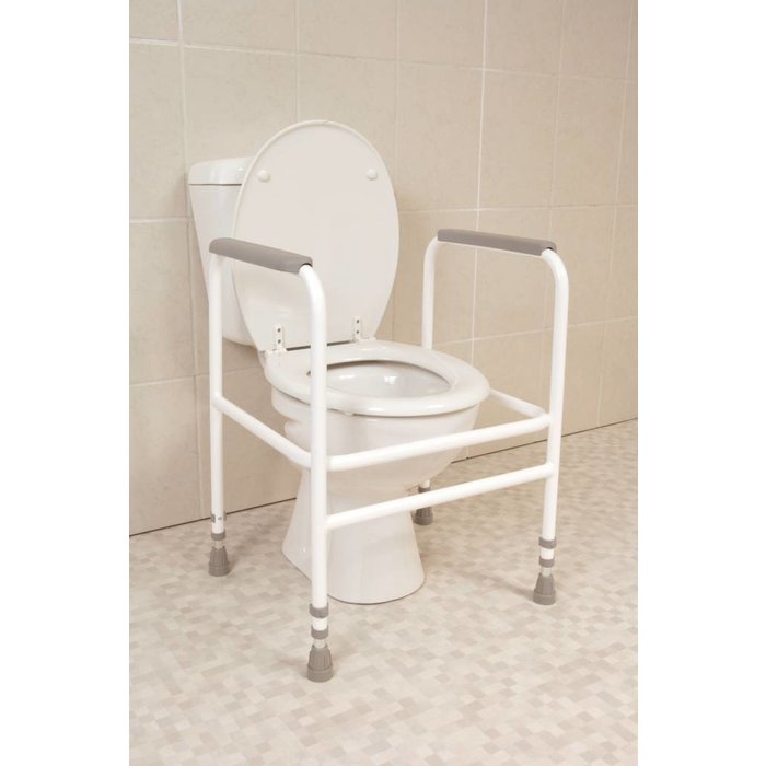 Toiletkader wit