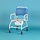 Chaise de douche et de toilette Bariatrics Atlantic avec roulettes