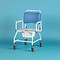 Shower and toilet chair with wheels bariatrics Atlantic
