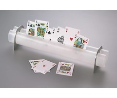 Playing card and magazine holder design