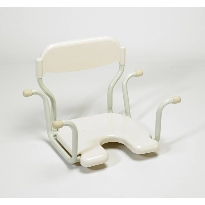 Siège de bain suspendu avec niche hygiénique Days White Line