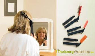 Peigne à cheveux rallongé, pliable