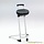 Standing aid with rotating and inclinable anti-slip seat