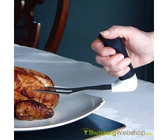 Fourchette à viande avec poignée ergonomique