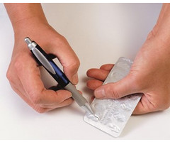 Pilulier en forme de stylo