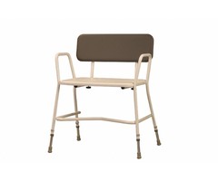 Shower chair extra wide and strong