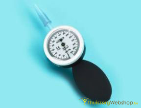 Handpomp voor het opblazen van Urias®-Johnstone spalken