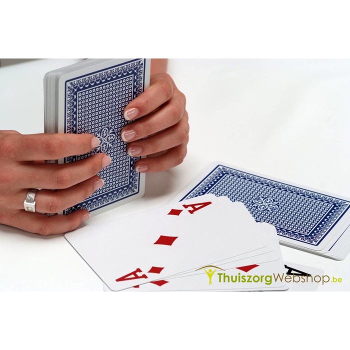 Large playing cards 15 x 10 cm