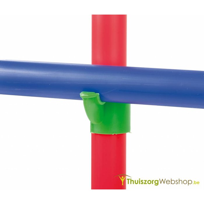 Mounting clip for gymnastics poles and hoops (3 options)