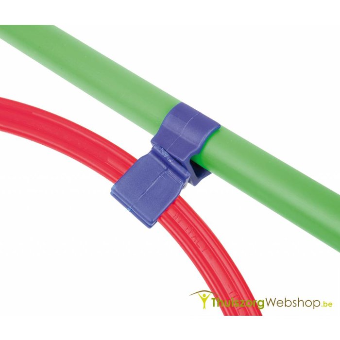 Mounting clip for gymnastics poles and hoops (3 options)