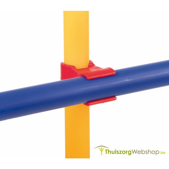 Mounting clip for gymnastics poles and hoops (3 options)