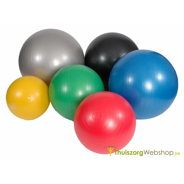 Sitting and exercise ball including pump