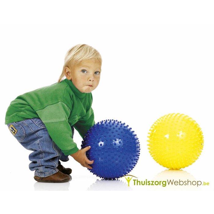 Noppenbal 22 cm rood