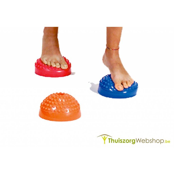 Balansegels - Kleuren assortiment, Set van 6 stuks