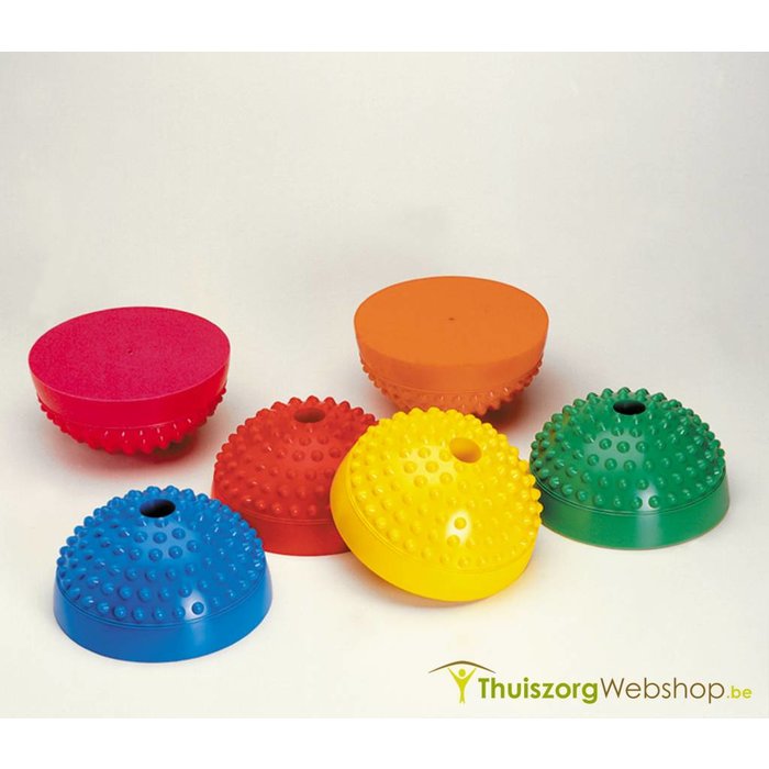 Balansegels - Kleuren assortiment, Set van 6 stuks