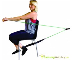 Pulley system for leg exercises
