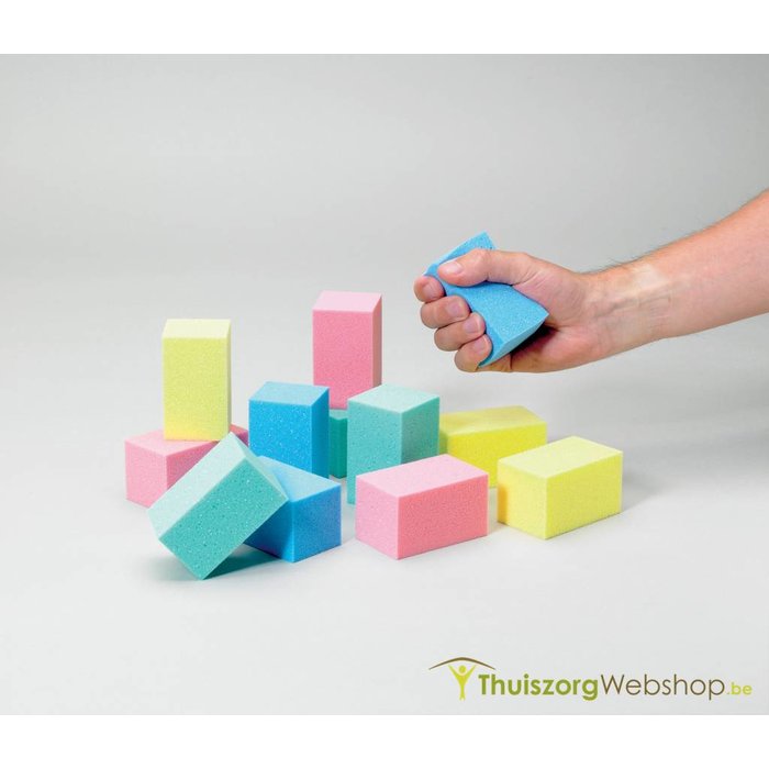 Foam blocks for hand therapy (various options)