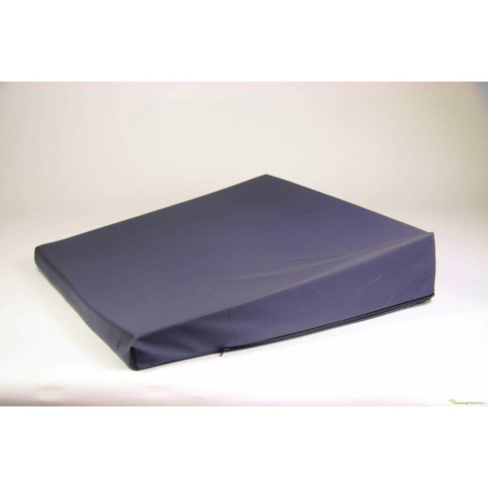 Wedge cushion memory foam visco