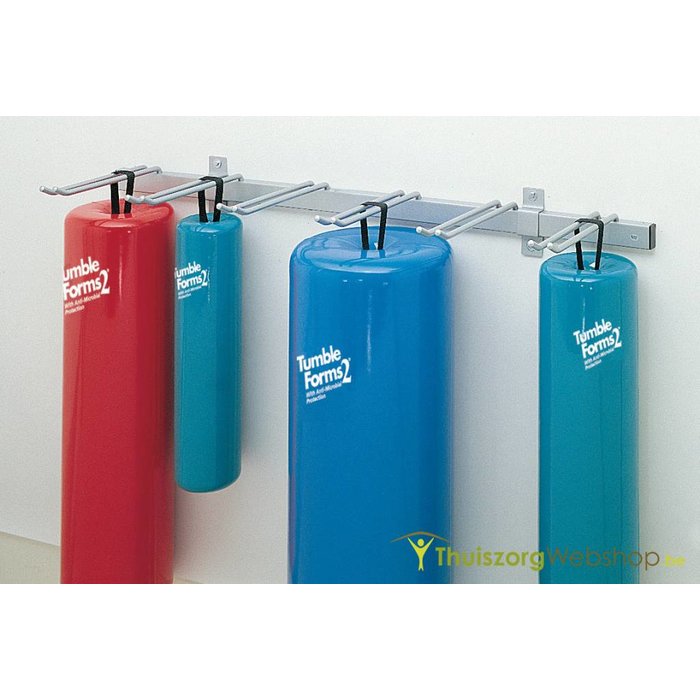 Wall rack for Tumble Forms 2™ cylinder cushions