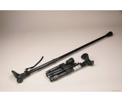 Wandelstok opvouwbaar met anatomische handgreep