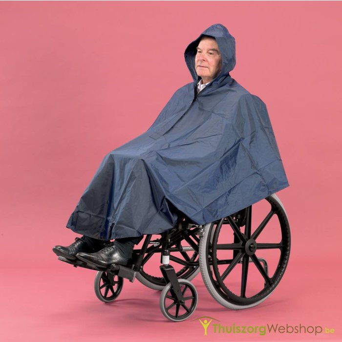 Poncho pour fauteuil roulant doublé