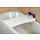 Adjustable bath board with blue handle