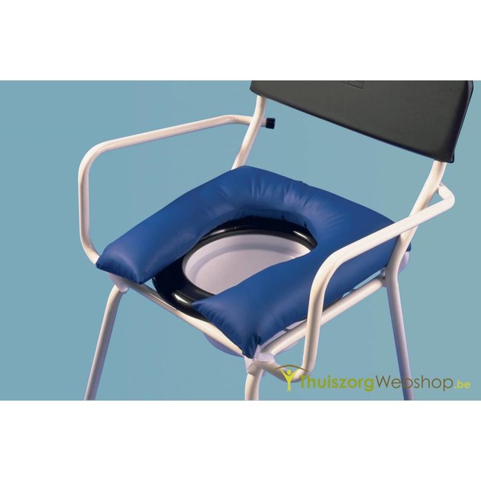 Coussin pour chaise de toilette en forme de fer à cheval