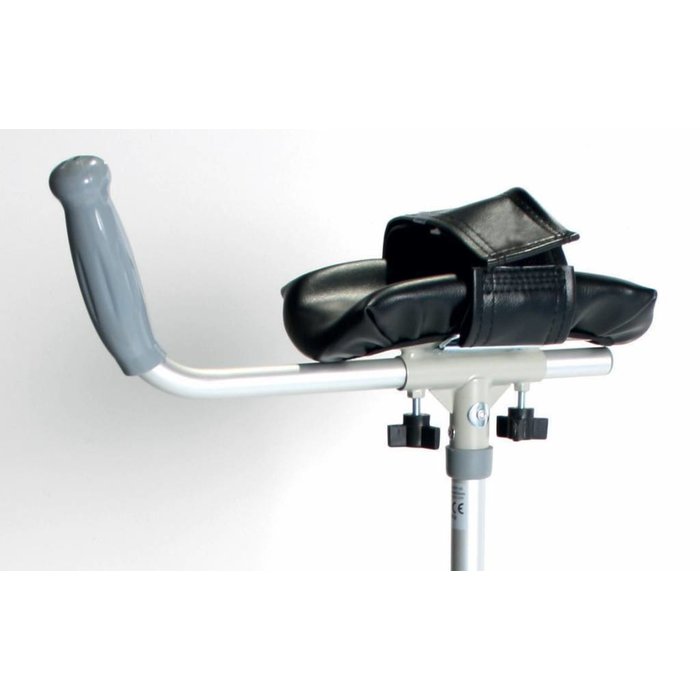 Stool with forearm support Days, especially for people with arthritis
