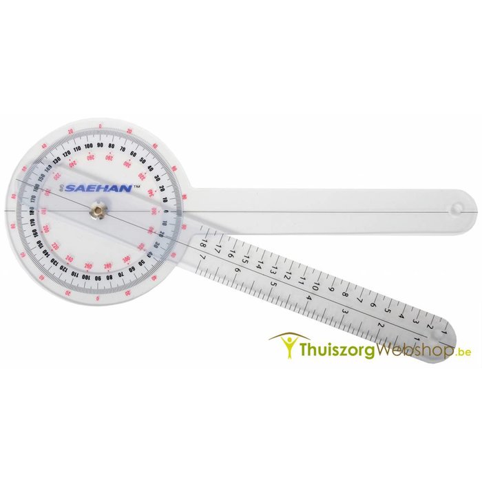 Goniometer transparant