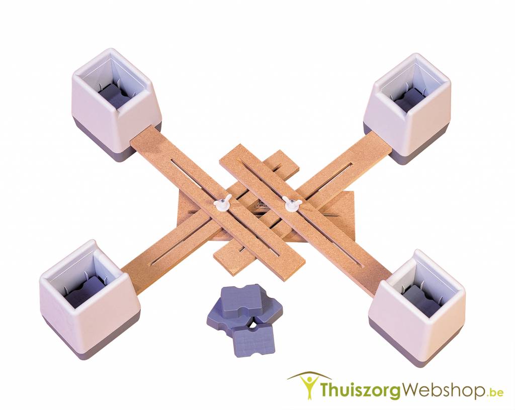 Zetelverhogers kunststof, gelinkt Langham