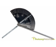 Finger goniometer stainless steel 9 cm 180 °