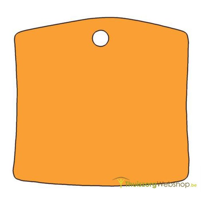 Trou pour le pouce d'immobilisation du poignet prédécoupé circulaire