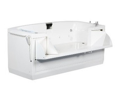 Contour high-low bath