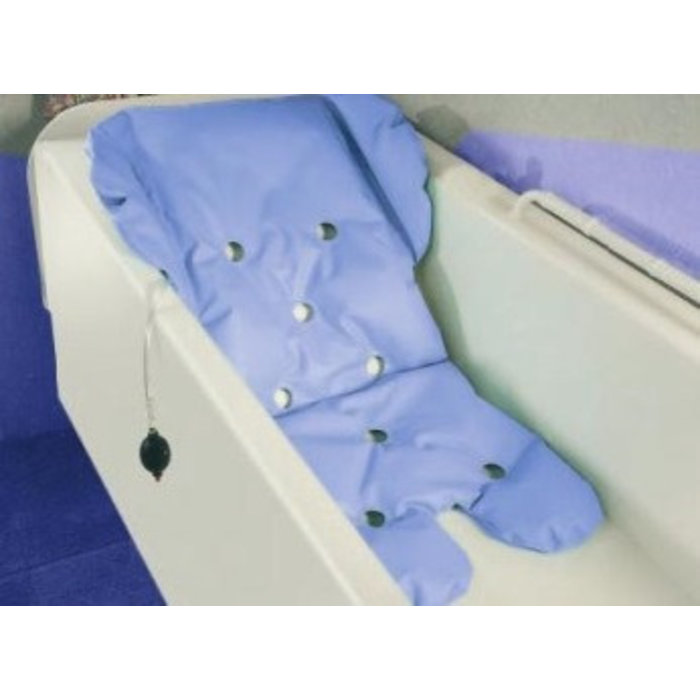 Coussin de support sous vide pour le bain