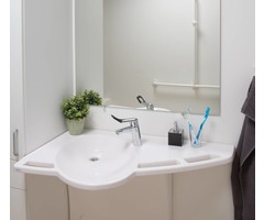 Hoogteverstelbare lavabo