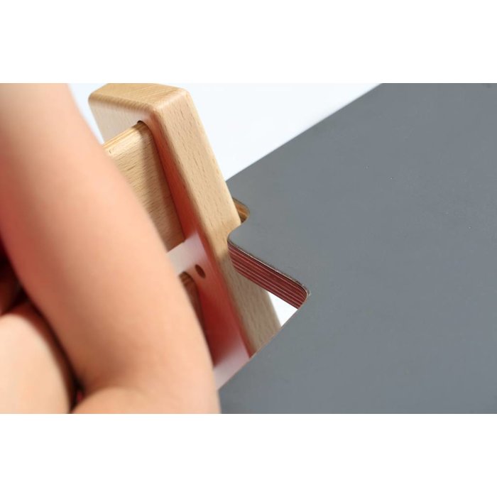 Table haute-basse Ropox Ergobasic, hauteur 56-90 cm