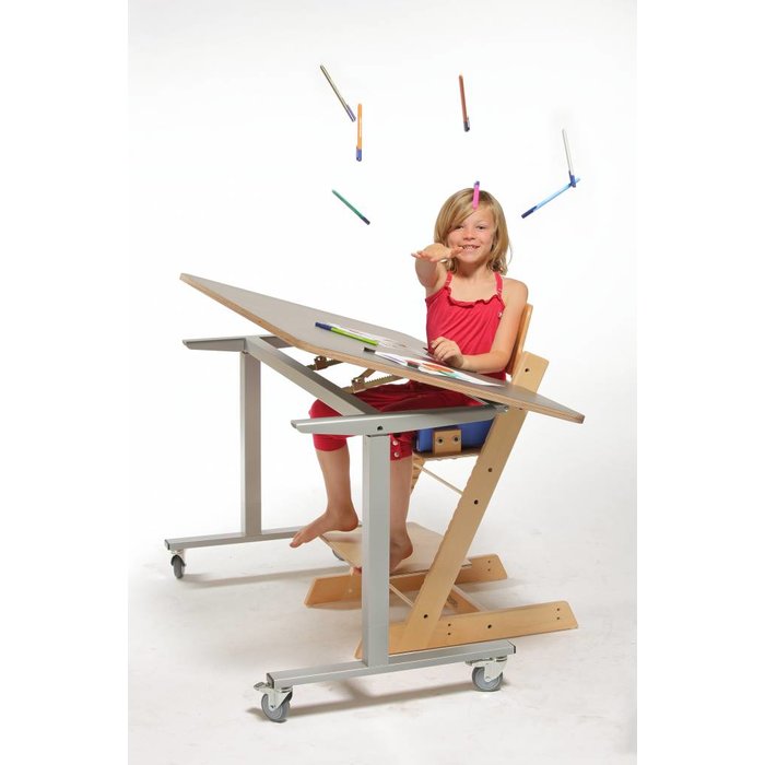 Table haute-basse Ropox Ergobasic, hauteur 56-90 cm