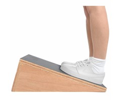 Planche inclinée en bois