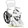 Etac Clean 24'' toilet-shower wheelchair, white