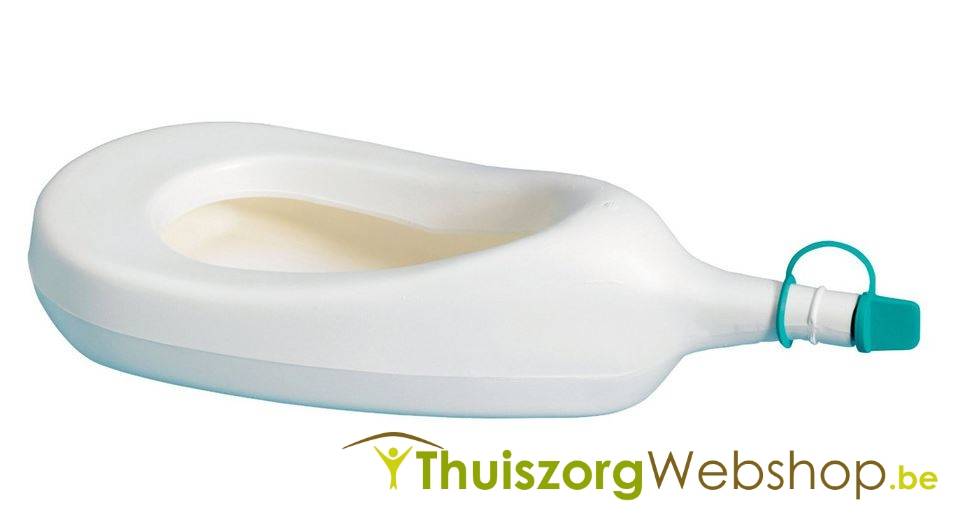 Urinal (V) with sealing cap - for wheelchair