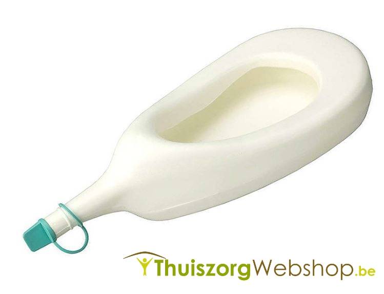 Urinal (V) with sealing cap - for wheelchair