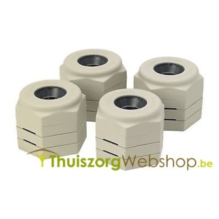 Furniture boosters Langham Grip-On - set of 4