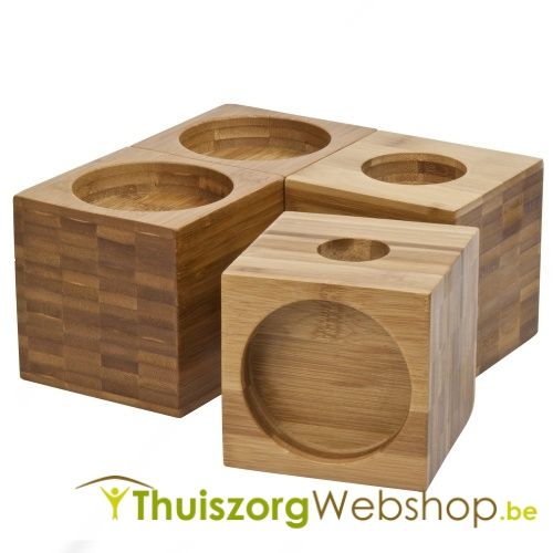 Furniture risers in bamboo - Available in 2 sizes