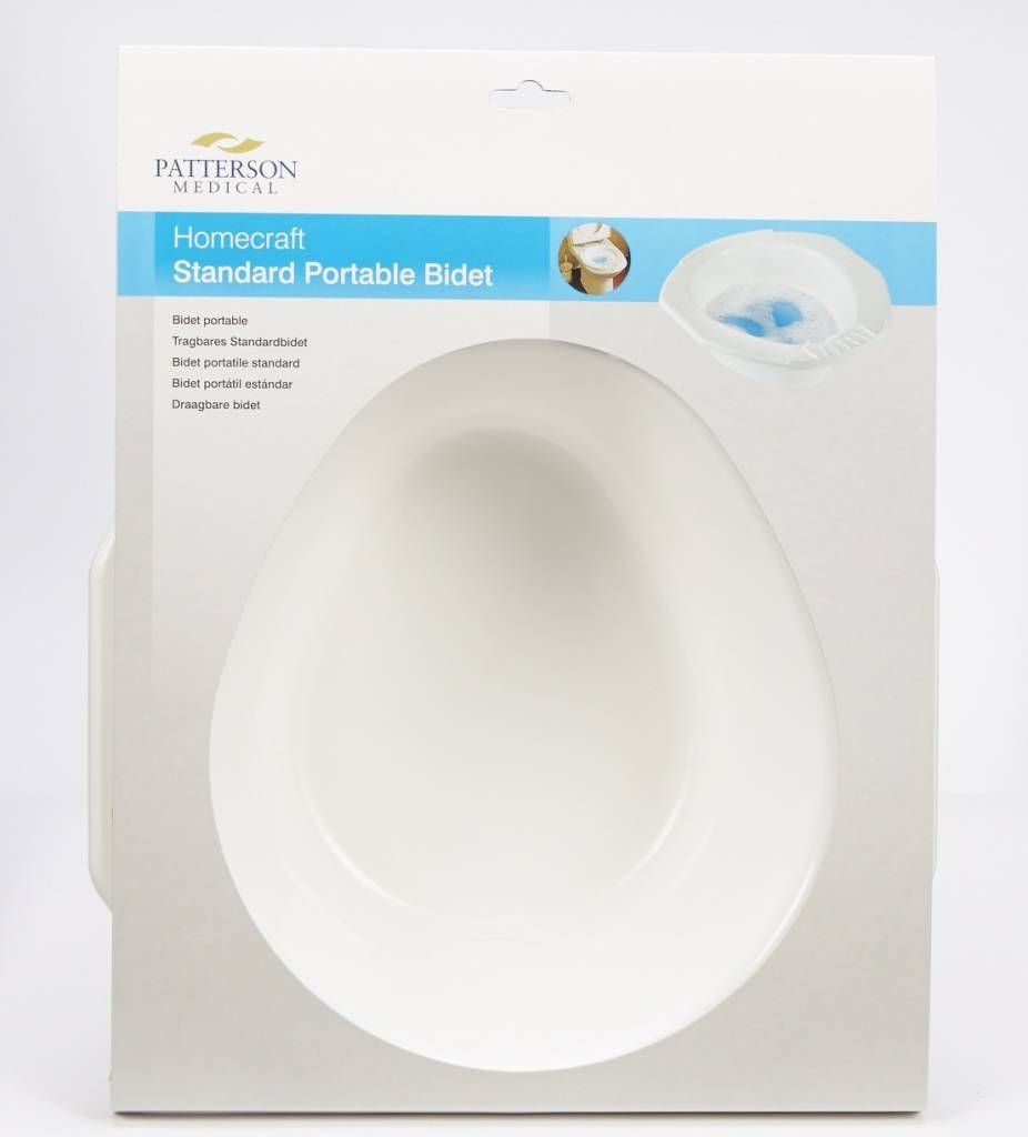 Bidet portable pour toilette standard  Soinsonline.be - Livraison Gratuite  - Soins à Domicile Webshop
