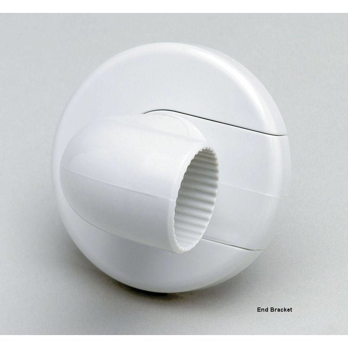 Modular wall bracket system in plastic