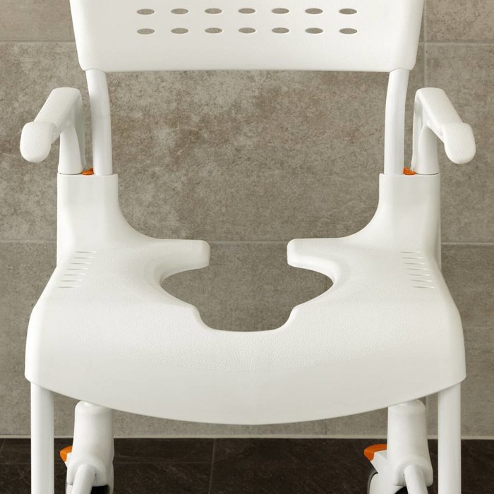 Design shower chair with wheels