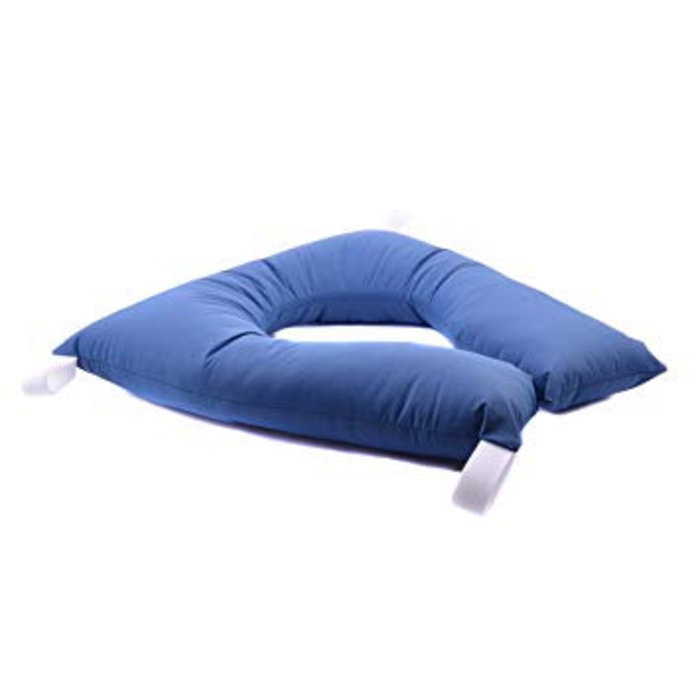 Coussin pour chaise de toilette en forme de fer à cheval